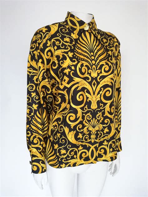 vintage versace shirts|vintage gianni versace label.